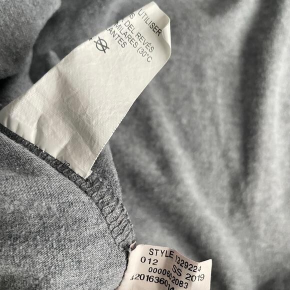 Under Armour Girls Medium Finale Showtime Sleeveless Tank Gray Overlapping Back - Picture 9 of 10